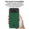 thumbnail image 4 of Feishell Support Wireless Charging Case for Google Pixel 6A,Vintage Classic PU Leather Luxury Business Cover,Soft Non-Slip Grip Anti-Scratch Shockproof Case for Google Pixel 6A, Darkgreen, 4 of 8