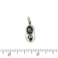 thumbnail image 2 of 18K White Gold Shoe Charm (15mm X 10mm/25mm with Bail), 2 of 3