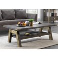 thumbnail image 4 of Coast to Coast 36577 18 x 51 x 27.5 in. Vista Cocktail Table&#44; Gold & Grey, 4 of 6