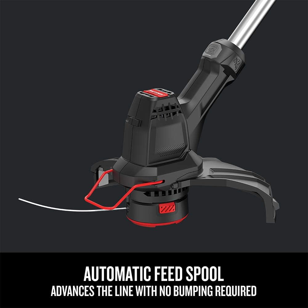 Corded Electric String Trimmer Edger with 12-Inch Cutting Width for Lawn Care