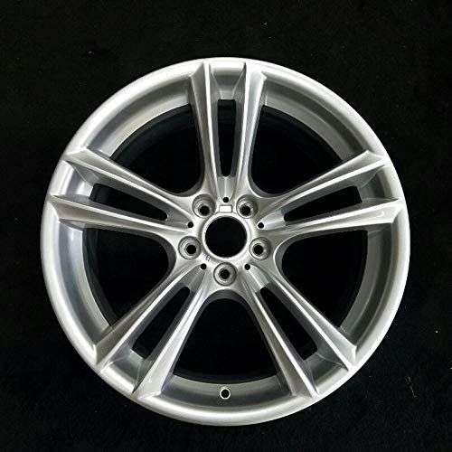 New Single 20" 20x8.5 Front Alloy Wheel For BMW 5-Series 7-Series 2009-2017 Silver OEM Design Replacement Rim