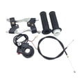 thumbnail image 2 of 7/8" Twist Handle Grips + Throttle + Kill Brake Levers for 47cc 49cc Mini Pocket Bike, 2 of 7