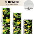 thumbnail image 4 of Yellow Lemon Fruit Limes Black Pattern Kitchen Rugs Sets Of 3,Kitchen Runner Rugs Non Skid Washable,Decorative Kitchen Floor Mats for Kitchen,Sink,Laundry,17"x30"+ 17"x47" + 17"x59", 4 of 6