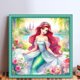 thumbnail image 2 of Hilo Algodón Ecológico Bordado Punto Cruz Princesa Ariel Con 18CT 35x35cm, 2 of 9