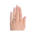 thumbnail image 2 of *RYLOS Simply Fun CAT Red Ruby & Diamond Ring - July Birthstone. Great Ring for Pinky, Middle or Pointer Finger.*, 2 of 4