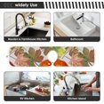 thumbnail image 7 of Watercolor Fall Pumpkins Kitchen Sink Splash Guard 2 Packs Faucet Absorbent Mats Maple Leaves Autumn Faucet Handle Drip Catcher for Kitchen, Bathroom,Sink Mat, Dish Drying Mat, 14.9"x5.5", 7 of 7