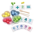 thumbnail image 2 of Entrenamiento para Sostenga Un Frijol Comience con Matemáticas Juguetes Educativos de Aprendizaje Sunnimix Entrenamiento de palillos para niños, 2 of 4