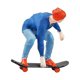thumbnail image 4 of Figura en miniatura a escala 1/64, modelo Diorama, patineta, niño, Mini casa de muñecas, decoración para casa de muñecas, modelo de calle, tren,, 4 of 9