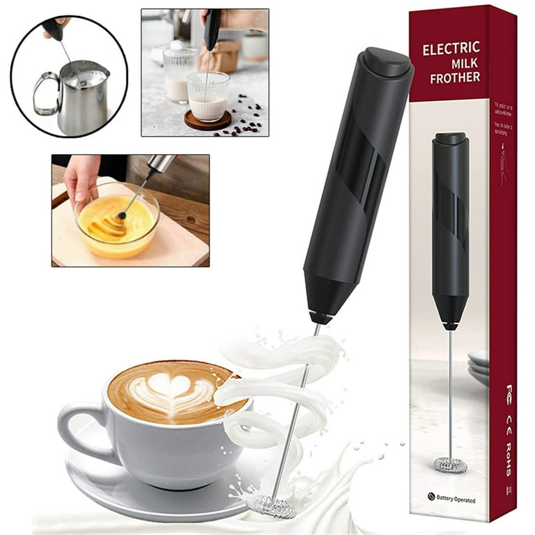 1PC Electric Milk Frother Coffee Frother Foamer Whisk Mixer