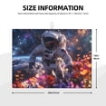 thumbnail image 2 of Fotbe Astronaut In Cosmic Garden Alfombrilla de Secado para Cocina con Estampado, 18x24 Pulgadas, 2 of 7