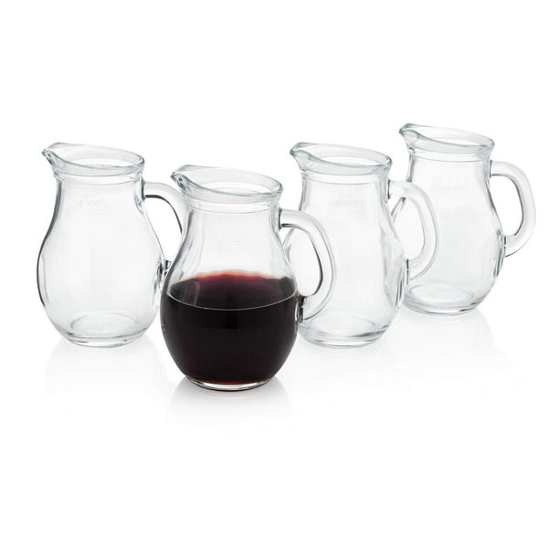 Italian Boccalino Mini Pitcher For Serving Table Wines Gift Box Set Of 4 Com - Small Glass Pitcher For Syrup Italian Boccalino Mini Pitcher For Serving Table Wines Gift Box Set Of 4 Com - Small Glass Pitcher For Syrup