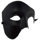 thumbnail image 2 of Mens Mask Masquerade Mask Phantom of The Opera Half Face Mask, 2 of 4