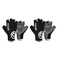 thumbnail image 1 of Soidarity 1 par de medio guantes de cuero PU con pantalla táctil, accesorios para trotar, mitones de ciclismo, equipo deportivo, suministros para Negro L 2piezas Soidarity CBP489264, 1 of 6