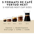 thumbnail image 4 of Vertuo Next Coffee and Espresso Machine by , Black with Rose Gold, 4 of 5