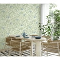 thumbnail image 2 of Belgravia Decor Elena Blue Pomegranate Wallpaper, 2 of 4