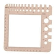 thumbnail image 2 of GUOOL Wood Knitting Gauge Rulers Crochet Accessories Quilting Rulers Knitting Tool A, 2 of 9