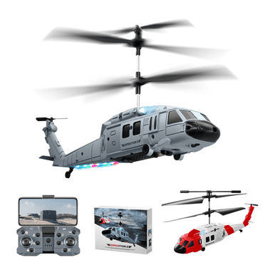 BESTSKY Rc Helicopter Gesture Sensing Remote Control Helicopter Smart Hovering Helicopter Remote Control Gray