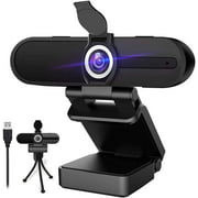 4K Webcam, HD Webcam 8MP- Laptop PC Desktop Computer Web Camera with Microphone, USB Webcams for Video Calling