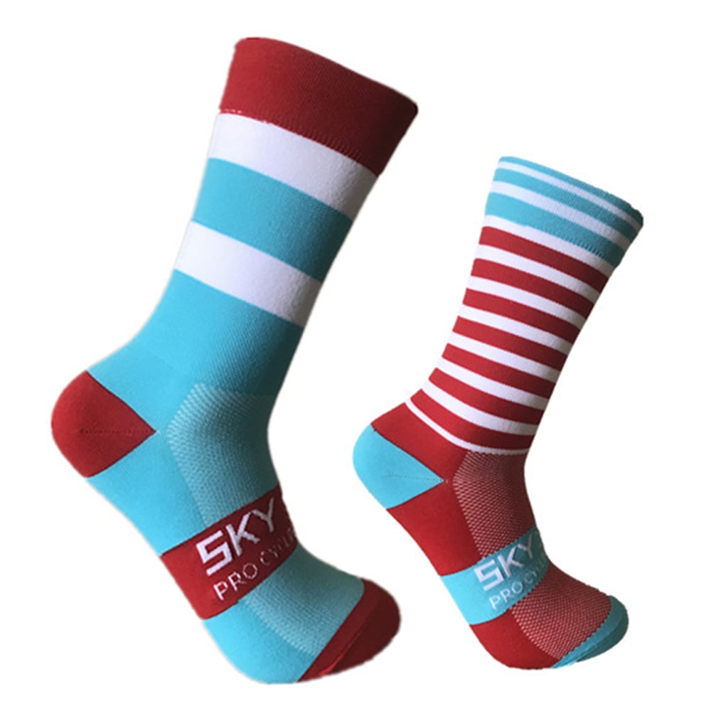 Aero Cycling Socks Aero Pro Polkadot/Stripe 39-45 UK 
