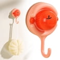 thumbnail image 2 of Suction Cup Hook,Decoration Hanger,Vacuum Suction Hook for Kitchen,Removable Wall Hooks for Window Glass Door,No Drilling Wall Hooks with Strong Hold,Shower Hooks for Inside Shower,Red,1PC,3.6", 2 of 4