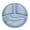 Blue, variant on Suction Plates for Babies & Toddlers Silicone Baby Toddler Plate BPA Free Divided Plate with Bendable Spoons Silicone Grip Dish Microwave & Dishwasher Safe