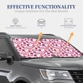 thumbnail image 4 of Haiem Tulips Flowers Car Windshield Sun Shade (2 Pieces) Foldable Windshield Sun Shade Car Accessories for Truck SUV Pickup-Medium, 4 of 7