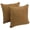 Camel, variant on Blazing Needles Corded Microsuede Floor Pillows (Set of 2), 25", Java