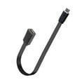 thumbnail image 6 of Right Angled Microed USB Male To Female Extension Cable Flat Flexible Design Multiple Size Option For Mobile Accessories, 6 of 8