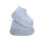 thumbnail image 1 of Lisbinx - Funda impermeable para zapatos de mujer y hombre, antideslizante, con suela gruesa, para lluvia, para exteriores, talla L, 11,4 pulgadas, 1 of 7