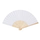 thumbnail image 5 of Papel blanco plegable de bambú con ventilador de mano Speedd (50 unidades), 5 of 7