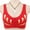 Red bras for women, variant on Wycnly Bras for Women,Womens Wireless Bras,Womens Plus Size Wireless Bras Breathable Comfort Front Closure Sports Bra Full Coverage Seamless Solid Bralettes for Elder