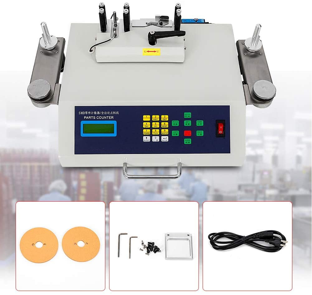 SMT/SMD Parts Counter Automatic SMT/SMD Parts Components Counter Counting Machine Checking Machine Leak Detection 110v 