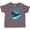 Charcoal Grey, variant on Ice Skating Sports Boys Toddler T-Shirt