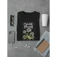 thumbnail image 3 of Good Mood Daisies W Froggie T-Shirt Men -Image by Shutterstock, Male Medium, 3 of 4