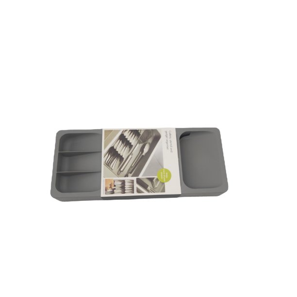 Bandeja para cajón de cocina, bandeja para guardar vajilla de cocina británica, cuchillo, cuchara, tenedor, bandeja de almacenamiento separada, organizador de almacenamiento