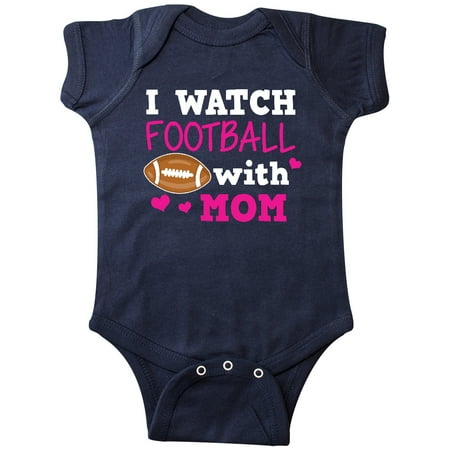 

Inktastic I Watch Football with My Mom Gift Baby Girl Bodysuit