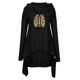 thumbnail image 1 of Gibobby Sudaderas de mujer, Sudadera casual con capucha para mujer, de manga larga, ligera, con bolsillo(Negro,G), 1 of 3
