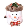 thumbnail image 1 of Toystoory Bolsas con cordón de Navidad Lindo Papá Noel Muñeco de nieve Elk Árbol de Navidad Decoración Contenedor Fleece Goodie Bag Holder Candy Kits de decoración para fiestas Muñeco de nieve Toystoory HA070034-02B, 1 of 6