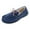 Navy Blue, variant on Isotoner  Microsuede Nigel Moccasin Slipper (Men)