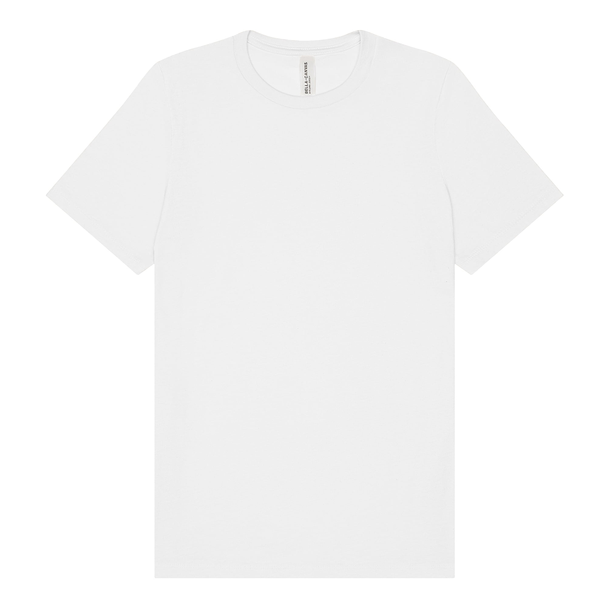 BELLA+CANVAS Women's Relaxed Crew Neck T-Shirt for Crafting, White, XXLarge