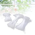 thumbnail image 1 of HORIALENCE 3000 Pcs Plastic Hanger Tags Lock Pin Loop Fastener White Security, 1 of 8