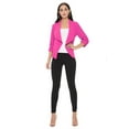 thumbnail image 5 of Women's 3/4 Sleeve Open Front Casual Cardigan Blazer Jacket, 5 of 5