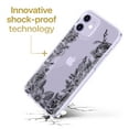 thumbnail image 3 of Case Yard iPhone-11 Case Clear Soft & Flexible TPU Ultra Low Profile Slim Fit Thin Shockproof Transparent Bumper Protective Cover Drop Protective Cell Phone Cases (Vintage Flowers), 3 of 8