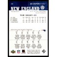 thumbnail image 2 of Tom Brady Card 2002 UD Superstars #38, 2 of 2