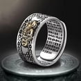 thumbnail image 1 of piezas Feng Shui Pixiu Mani Mantra Protección Riqueza Anillo Amuleto Riqueza Suerte Abierto, 1 of 4