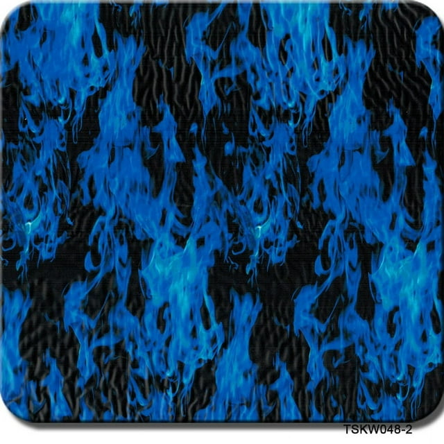 Film Hydrographique, Film Hydro Trempage - Motif Flamme - Graphiques Haute Résolution - Film d'Impression par Transfert d'Eau, Films Hydro Trempage - 0,5 Mètres Multicolore en Option, Facile à Utiliser