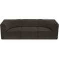 thumbnail image 6 of Meridian Furniture Ollie Brown Boucle Fabric Modular Sofa, 6 of 12