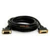 Cmple Computer Video And Audio Electronics Accessories DVI D Dual Link Extension MF Cable - 15 Feet Gold Plated