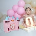thumbnail image 4 of OULII Princess Castle Pinata Multi Color Candy Filled Hanging Party Decoration for Birthday Celebration, 4 of 8