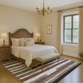 thumbnail image 7 of Addison Rugs Mayfield Premium Machine Washable Transitional Stripes Denim Rectangle Rug, 9' x 12', 7 of 7